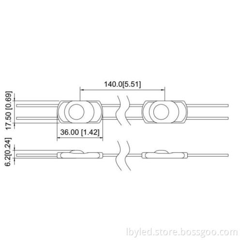 DC12V LED module for channel letters
